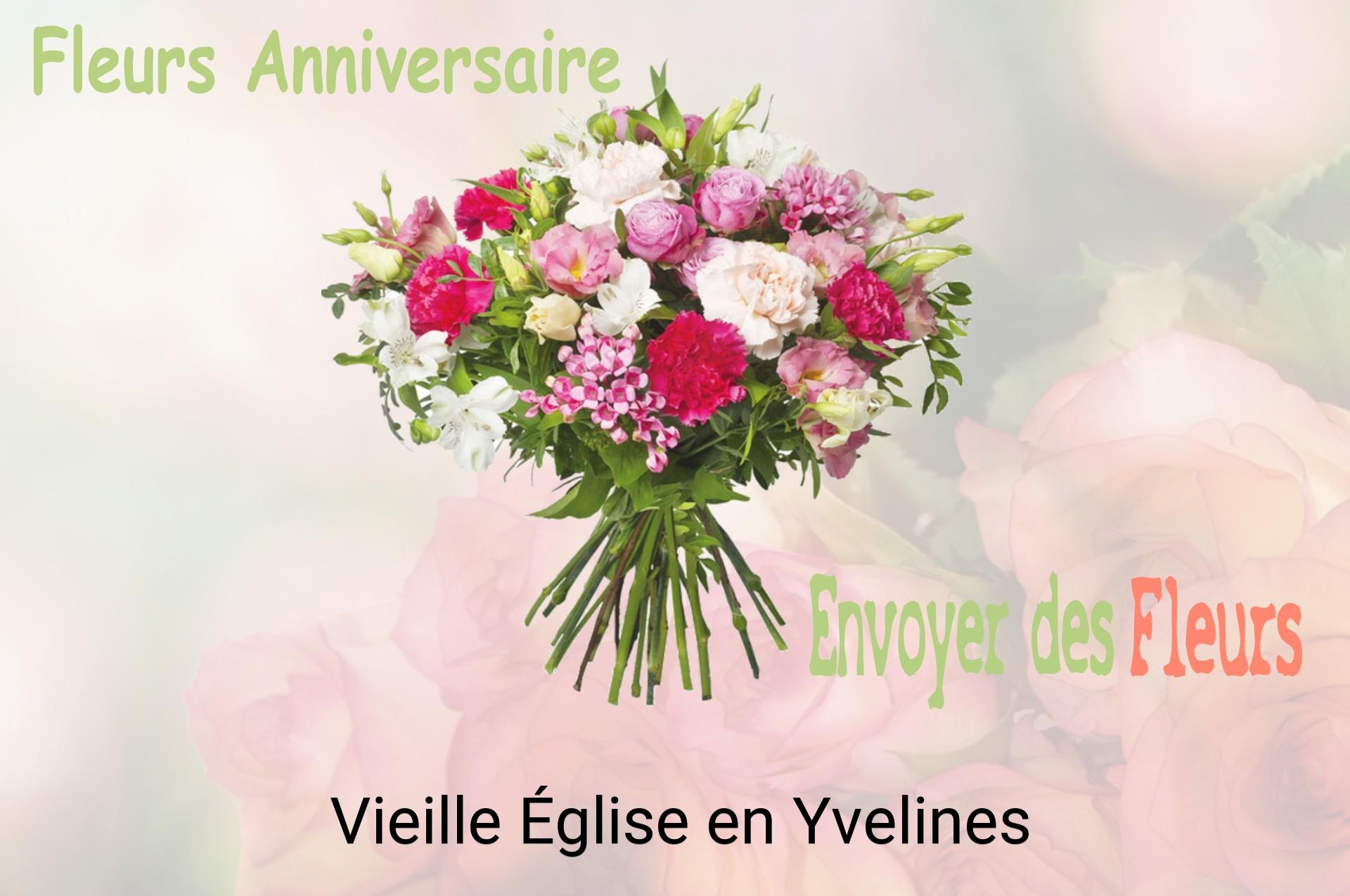 Bouquet de fleurs d’anniversaire livré à Vieille-Église-en-Yvelines