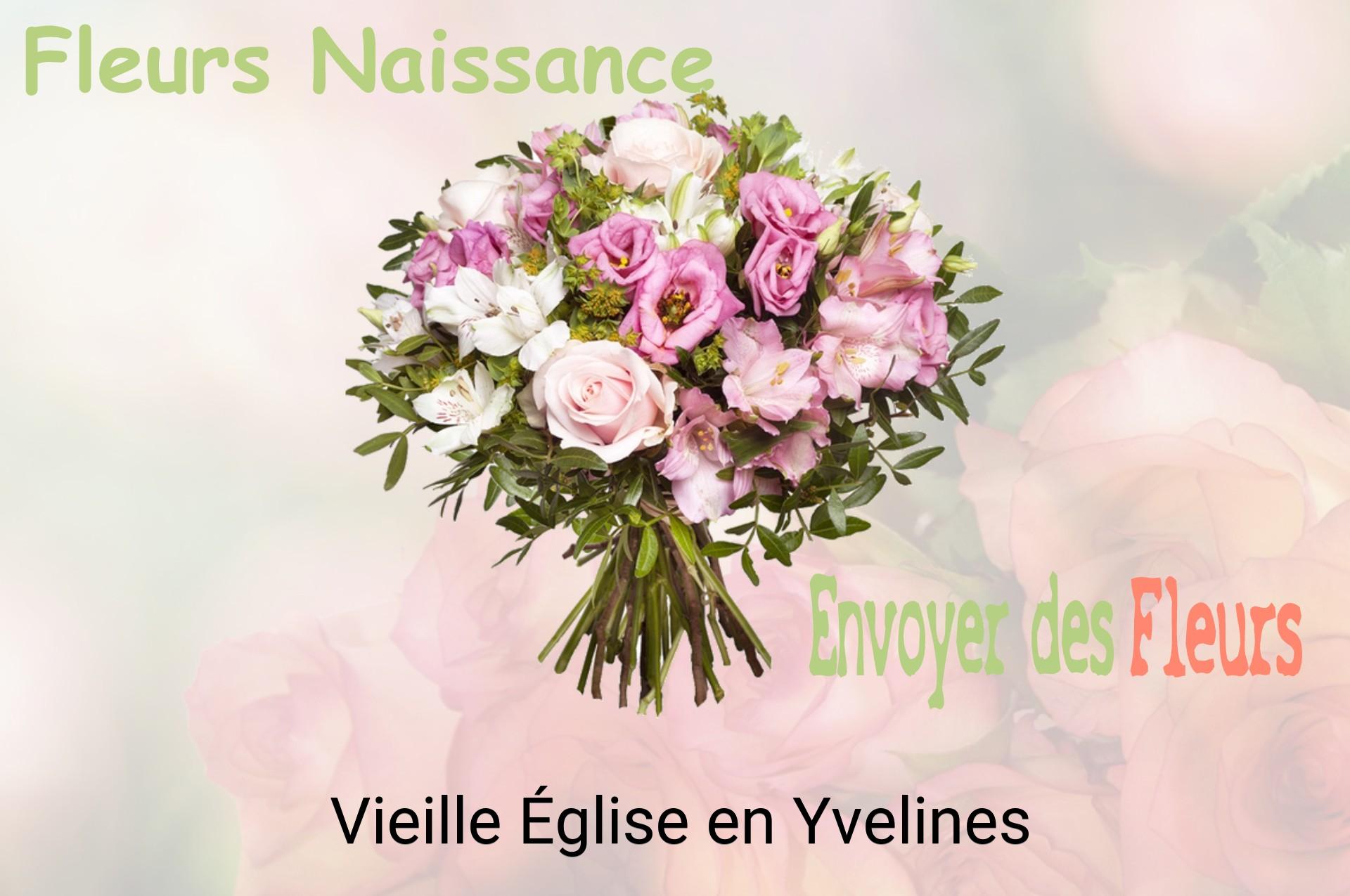 Bouquet de fleurs de naissance livré à Vieille-Église-en-Yvelines