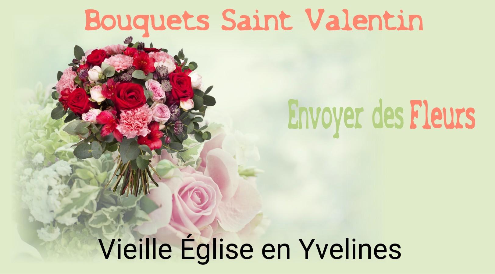 Roses de Saint-Valentin livrées à Vieille-Église-en-Yvelines